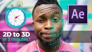 How to Make 2D image to 3D in 3 MINUTES ! - After Effects & Volumax TUTORIAL