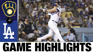 Brewers vs. Dodgers Game Highlights (10/2/21) | MLB Highlights