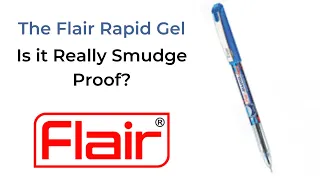 The Flair Rapid Gel | Is it really Smudge proof?