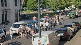 Anklam Umzug am 17.05.2024 anlässlich 150 Jahre Feuerwehr Anklam