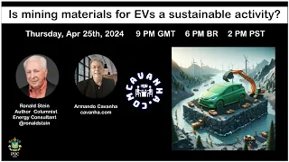 Is mining materials for EVs a sustainable activity?