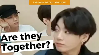 what happened TO JUNGKOOK in the v live? | TAEKOOK moments that you missed | Detail Analysis 💜