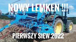 Nowy zestaw uprawo-siewny 2022 💪 Prezentacja i omówienie🌾Lemken Sephir 9+ Zirkon 8 👌Test