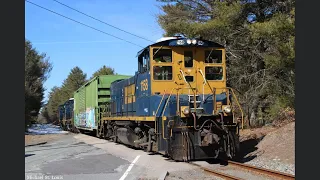 Freight returns to Milford, Grafton & Upton Railroad - 3/10/2021