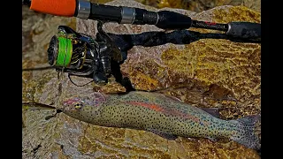 Радужный форель в Узбекистане. Catching Rainbow trout in Uzbekistan.