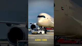 A350-1000 | run in the parking area | #shorts