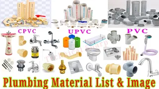 Plumbing materials name and pictures | Cpvc fitting list,Upvc fitting,pvc fitting,Cp fitting list