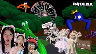 Pergi ke Taman Bermain Penuh Monster Bareng Nata & Fanny ?!! [Roblox Indonesia]