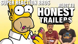 SRB Reacts to Honest Trailers | The Simpsons Movie