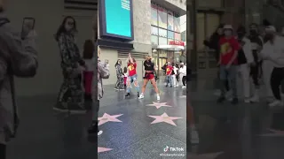 first time dancing in hollywood blvd