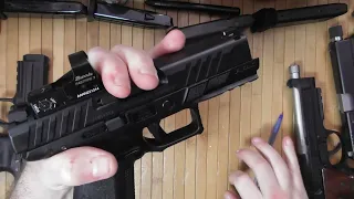 APX A1 and other pistols comparative disassembly