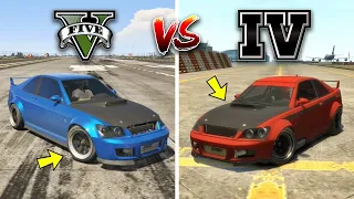 GTA 5 SULTAN RS VS GTA 4 SULTAN RS (WHICH IS BEST SULTAN RS?)