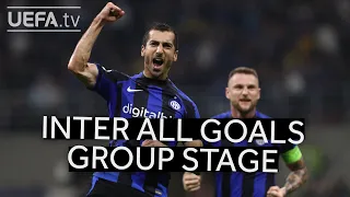 INTER All Group Stage GOALS!