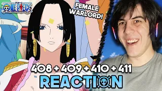 Boa Hancock was made for me... - One Piece | Episodes 408 - 411 Reaction