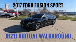 2017 Ford Fusion Sport - JB217 Virtual Walkaround