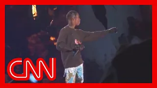 See moment Travis Scott stops performance amid deadly incident