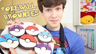 POKEMON POKEBALL BROWNIES | Tom Burns