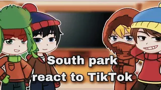 💫||South park react to TikTok||💫•ENG•RUS•