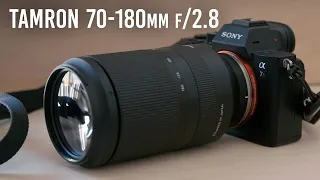 Tamron 70-180mm f/2.8 Telephoto Lens for Sony | Hands-on Review