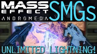 BEST SMG TEST & SHOWCASE WITH AUGMENTS IN MASS EFFECT ANDROMEDA