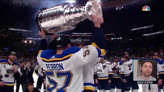 Blues hoist Stanley Cup