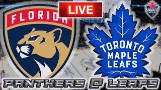 Florida Panthers vs Toronto Maple Leafs LIVE Stream Game Audio | NHL LIVE Stream Gamecast & Chat