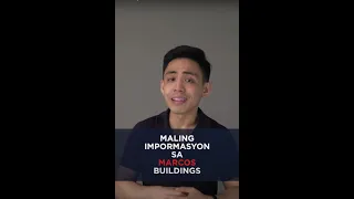 Mga maling impormasyon tungkol sa Marcos buildings