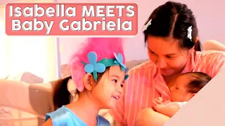 ISABELLA Meets GABRIELA For the First Time! [Giving Birth]