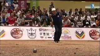 Pétanque - Finale championnat du monde 2010 - 21.flv