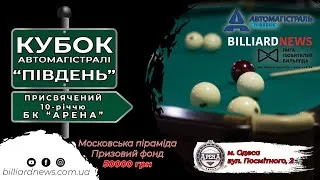 Кубок «Автомагістралі Південь», присвячений 10-річчю БК «Арена». Радіонов - Сулаков