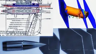 Yamato vs Iowa class battleship | Armor Penetration Simulation