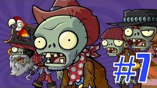 Plants vs Zombies 2 - Пиратские Моря: 1-8 Уровни - Русское прохождение