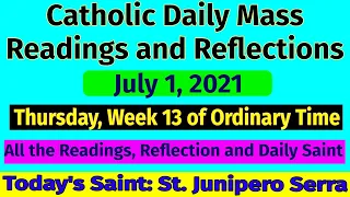 Catholic Daily Mass Readings and Reflections July 1, 2021