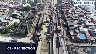 NLEX Harbor Link Segment 10 C3-R10 Section Progress Video (as of 31 October 2019)