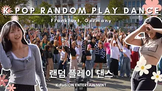 [4K in Public] K-POP RANDOM PLAY DANCE IN FRANKFURT, GERMANY  랜덤 플레이 댄스 | September |  K-Fusion Ent.