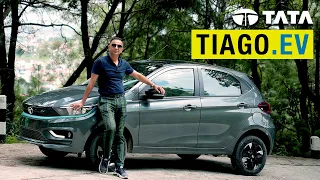 Charging Ahead: Exploring the TATA Tiago EV  in Nepal | बिजुली गाडी || Lokesh Oli