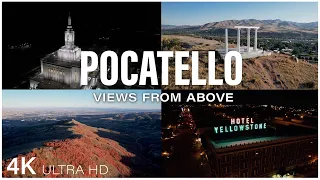 Pocatello: Views from Above (4k Drone)