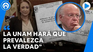 La única que sabe la verdad sobre el plagio de Yasmín Esquivel es quien dirigió la tesis: José Narro