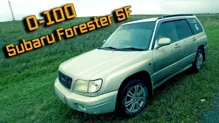 Разгон 0-100. Subaru Forester SF (EJ201,AT)