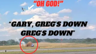 Terrifying Plane crash at Atlanta Airshow! (2016) Real atc #atc #aviation