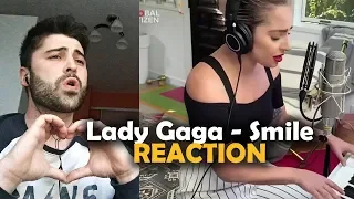 Lady Gaga - Smile (Nat King Cole Cover) | One World: Together at Home | REACTION