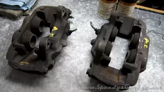 How To Rebuild Brake Calipers 3rd Gen 4Runner 13WL