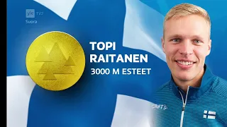 Topi Raitanen EM-kultaa, palkintojenjako #em #europeanchampionship #münchen #urheilu #2022 #sports