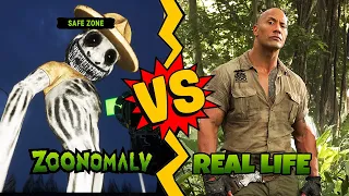 ❗️GAME VS REAL LIFE❗️ ► ZOONOMALY  | Characters Comparison