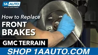 How to Replace Front Brakes 10-17 GMC Terrain