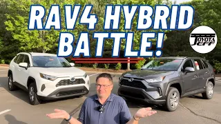 2022 RAV4 Hybrid LE vs XLE: Who Wins this RAV4 Battle?