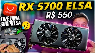 NEM ACREDITEI!😯ESSA GPU é SUPERIOR A UMA RTX2060 e CUSTOU R$550! REVIEW da RX5700 ELSA▶️SAIBA TUDO!🥳