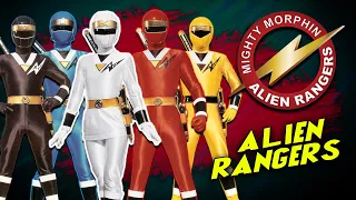 The Full Story of the ALIEN RANGERS | Power Rangers Explained