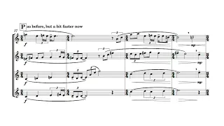 Finding The Words (Video Score) - Saxophone Quartet