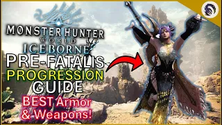 MHW: Iceborne Full Progressional Set Guide 2024 [NO FATALIS/SAFI/KULVE/ALATREON NEEDED]